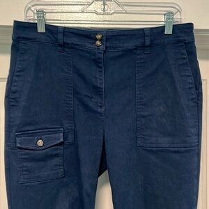J Jill Pants size 10 Navy